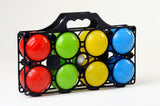 BOULE DE PETANQUE PVC RIGIDE X 8 + BOUCHON
