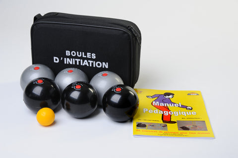 BOULE DE PETANQUE SOFT X 6 PVC - SPORTEUS