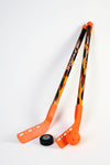 CROSSE INITIATION HOCKEY 83 CM X 2 - 1 BALLE / 1 PALET