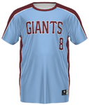 TEE SHIRT POLYESTER  "GIANTS" FAN USA