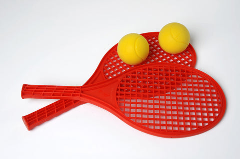 SET INITIATION TENNIS (L41CM) 2 RAQUETTES + 2 BALLES