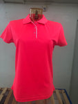 POLO SHIRT FEMME FUSHIA