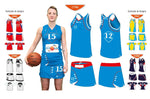 ENSEMBLE BASKETBALL  SUBLIMATION FEMME